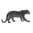 thumbnail image 4 of KLKCMS Figurines d'Animaux Mini Figurines Réalistes d'Animaux Jouet Peint à la Main Modèle Panther, 4 of 7