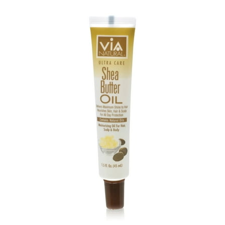 Via Natural Ultra Care Shea Butter Oil 1.5 Oz