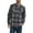 Dark Shadow, variant on ® Men's and Big Men's Regular Fit Long Sleeve Fashion Twill Plaid Shirt, Sizes S-2XL
