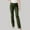 Army Green, variant on SNKSDGM Black Dress Pants Women Petite Length Women's Solid Color Stylish Casual Straight Leg Pants with Button Closure and Pockets Comfortable Work Trousers for Daily Commute Xl