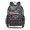 Red Dark Gray Tartan, variant on Clear Backpack 12L Large Capacity Transparent Waterproof Plaid in Green