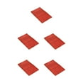 thumbnail image 2 of Justharion 1/2/3/5 Exquisite Crafted Rug For Bathroom Quick-drying No Shedding Prompt And Strong Orange Red 40cm*60cm 5PCS, 2 of 6