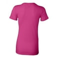 thumbnail image 3 of Ladies' Slim Fit T-Shirt - BERRY - L, 3 of 5