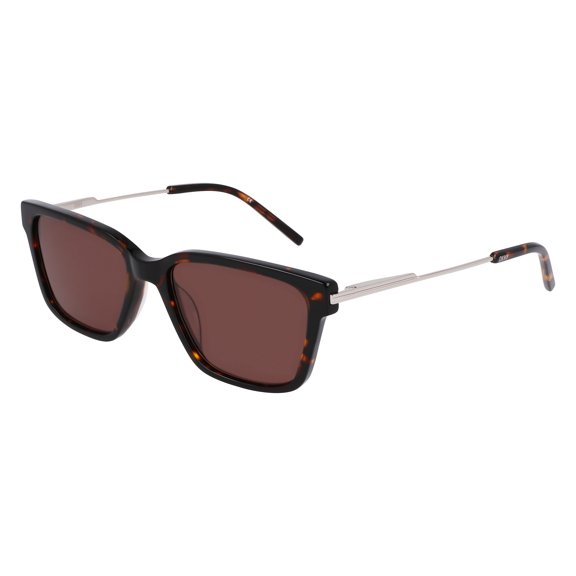 DKNY DK713S 237 56mm Rectangle Sunglasses Women's Dark Tortoise