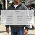 thumbnail image 3 of Eygvbb Men's Quarter Zip Hoodie Long Sleeve Pullover Sweatshirt With Zipper Pockets Drawstring Hood Loose Fit Versatile Trendy Casual Top, 3 of 7