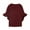 Red - darkred, variant on Alfani Womens Ruffle-Sleeve Knit Blouse, Black, X-Large