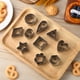 thumbnail image 3 of ColoMX 1 Juego de cortadores de galletas, molde de flores, moldes redondos de corazón, cortadores de galletas de Metal para hornear, 3 of 7