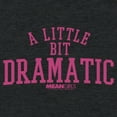 thumbnail image 2 of Women's Mean Girls Little Dramatic Racerback Tank Top Black Heather 2X Large, 2 of 4