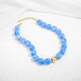 thumbnail image 3 of Tarien Colorful Chunky Beaded Necklace for Women Trendy Summer Jewelry | Statement Big Large Resin Bead Bubble Choker Necklaces Boho Charm Fashion Jewelry, 3 of 6