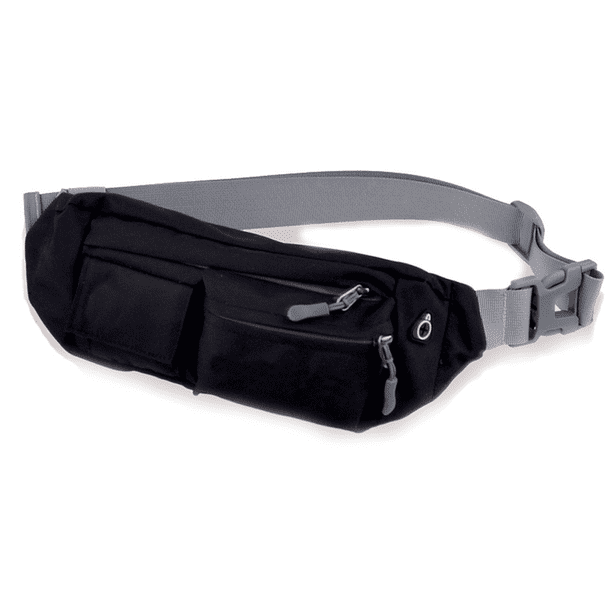 Riñonera pequeña impermeable, riñonera delgada adecuada para correr, viajar, senderismo y caminar