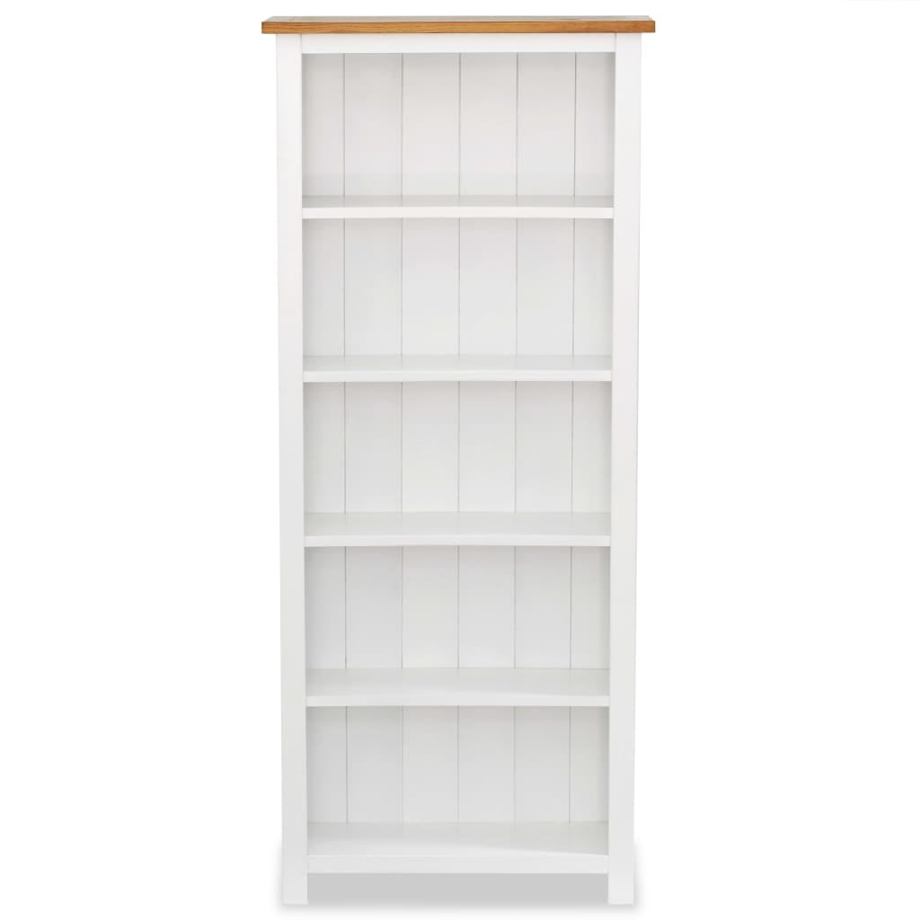 Kepooman 5-tier Modern Display Unit for Bedroom Living Room, White Kepooman 5-tier Modern Display Unit for Bedroom Living Room, White