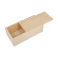thumbnail image 2 of 1pcs Pine Pull Out Box Sliding Covers Wooden Boxes Log Drawer Home Miscellaneous Storage Jewelry Organizer Case, 2 of 9