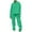 Green, variant on Oversized Cotton Sweatsuits Tracksuits Two Piece Womens Lounge Outfits 1/2 Zip Sweatshirt Cinch Bottom Sweatpant Sets (XL, Green)