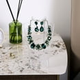 thumbnail image 4 of MyGift Set of 6 Clear Acrylic Necklace Bust with Premium Earring Display, 4 of 5