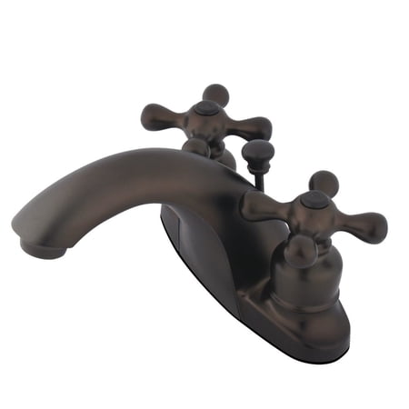 Kingston Brass KB7645AX 4 in. Centerset Bathroom Faucet Oil Rubbed Bronze