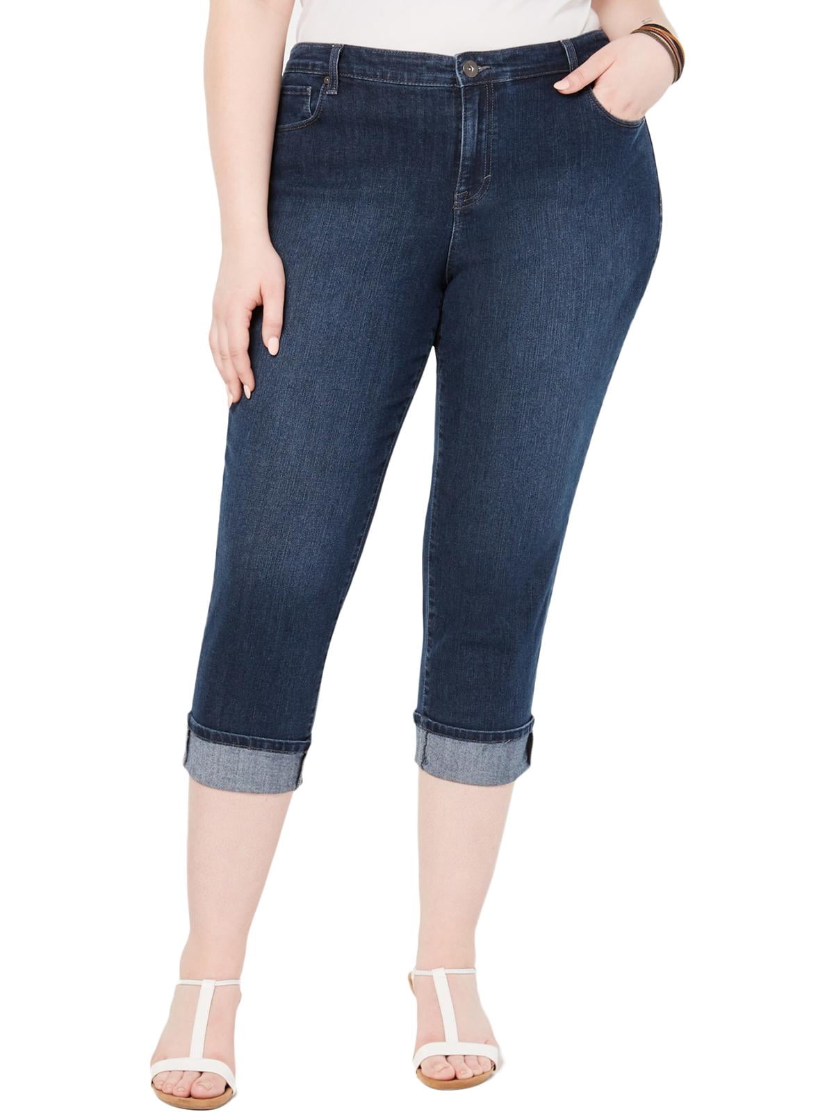 Denim Mid Rise Jeans Blue 16W 