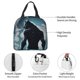 thumbnail image 4 of Disketp Moon Wolf Warrior for Insulated Lunch Bag for Women and Men, Perfect for Work, Hiking, Picnic, 4 of 8