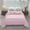 Hot Pink, variant on YAZHPA Summer Blanket Bed Blanket Skin Friendly Plain Print Washed Cotton Bed Blanket Cool Comforter Hot Sleeping Summer Comforter Ventilated Comforter Blanket