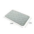MICLOZYT Bath Mat Rug,Extra Thick Memory Foam Bath Mat,Memory Foam Bath