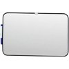 School Smart Dry Erase Board, Black Frame, Horizontal and Vertical Mount, Multiple Sizes