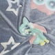 thumbnail image 5 of XWSHYW Edredones y Juegos de Edredones y Conjuntos. Manta de Franela para Acondicionamiento de Dinosaurios, Cómoda Manta Fluorescente con Búho Brillante, Manta de Noche para Niños, 5 of 6