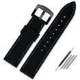 thumbnail image 3 of Correa de reloj de silicona de 20 mm, 22 mm y 24 mm para Huawei Watchband Sport Correa de goma para relojes Mi-do T-issot O-mega Accesorios Si, 3 of 5