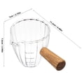 thumbnail image 2 of Shisuyan Espresso Cup Transparent Glass 1Pcs 4.4x3x2.8in, 2 of 9