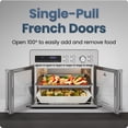 thumbnail image 6 of Chefman French Door 10-in-1 Toaster Oven Air Fryer, 26-Quarts, Fits 12-Inch Pizza – Stainless Steel, 6 of 8