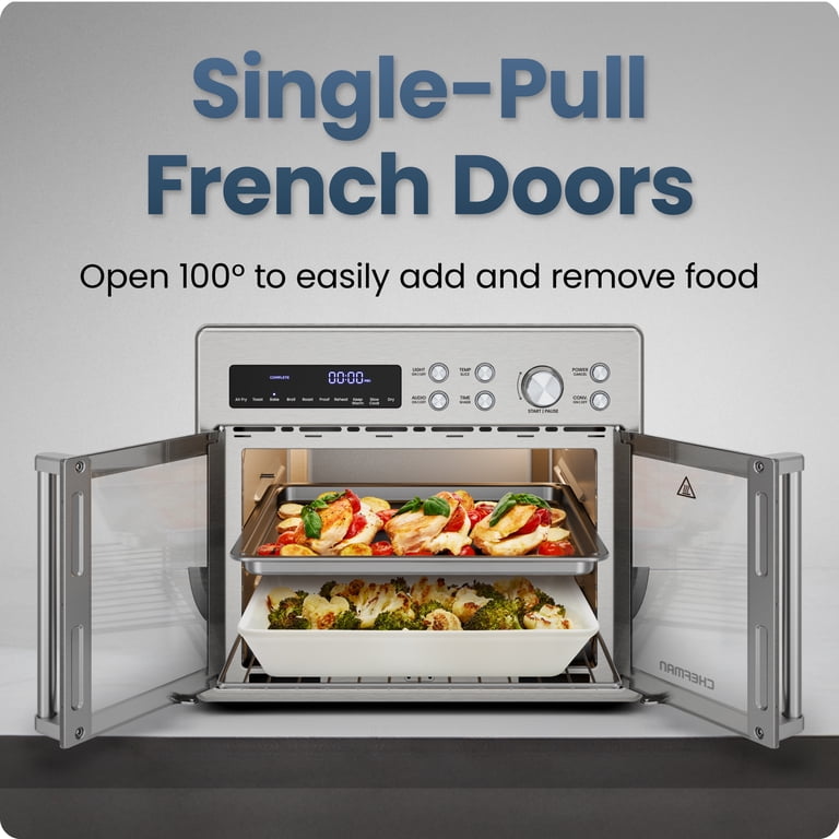 Chefman French Door 10-in-1 Toaster Oven Air Fryer, 26QT photo 6