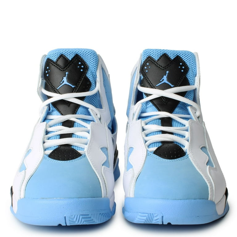 Jordan True Flight, Basketball Shoes Flat, White University Blue