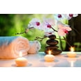 thumbnail image 2 of Massage Composition Spa Wall Mural Decal by Wallmonkeys Vinyl Peel and Stick Graphic (18 in W x 12 in H), 2 of 4