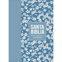 Biblia Rvr 1960 Compacta SÃmil Piel Flores Azul Claro (Bible Rvr 1960 Compact Size Leatherlike Light Blue Flowers (Spani, (Hardcover)