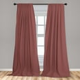 thumbnail image 5 of Geometric Curtains 2 Panels Set, Blooms Flourishing Spring Flowers Botanical in Abstract Circles Ornamental, Window Drapes for Living Room Bedroom, 56"W X 95"L, Multicolor, by Ambesonne, 5 of 5