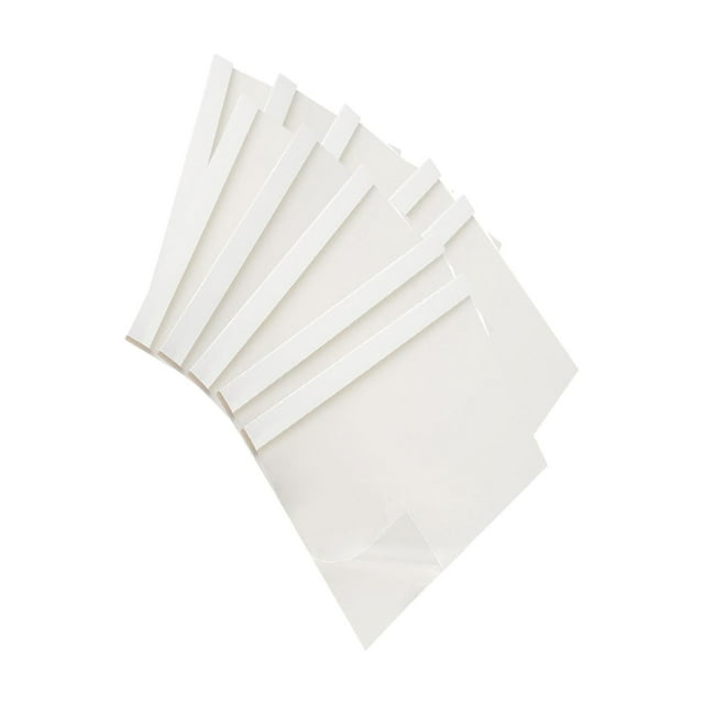 Maytalsory Paper Plastic Thermal Binding Covers Presentation Paper File Protector For Office Supplies Contract Binding Essentials White 0.6x29.8x21.2cm