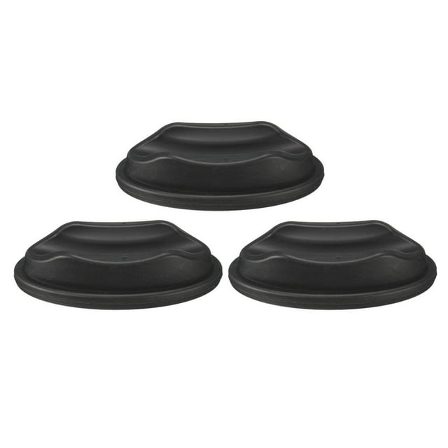 3 uds., Bloque de rueda de bicicleta negro, soporte estabilizador antideslizante, soporte de ciclo Turbo Riser delantero, accesorios para elevador de Macarena Bloque de rueda de bicicleta interior