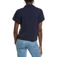 thumbnail image 2 of Nanette Nanette Lepore womens  Gathered Puff Sleeve Blouse, m, Blue, 2 of 3