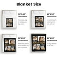 thumbnail image 4 of Custom Photo Blanket for Kids Adult Picture Personalized Blanket and Throw Flannel Customized Blanket Blankets, 4 of 5