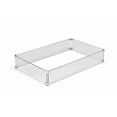 thumbnail image 2 of HPC Fire Rectangle Fire Pit Glass Wind Guard (WG49X21-RECT), 49x21-Inch, 2 of 4