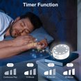 thumbnail image 5 of TSV White Noise Machine, Rechargeable Sound Machine for Sleeping, 6 Soothing Sounds, 2 Night Lights, 5 of 6