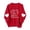 Red, variant on BaoFuBaoMei Boys Girls Sweatshirt Tops Valentines Heart Long Cuffed Sleeve Pullover Loose Crew Neck Fall Outfits for School Daily Wear Outdoor