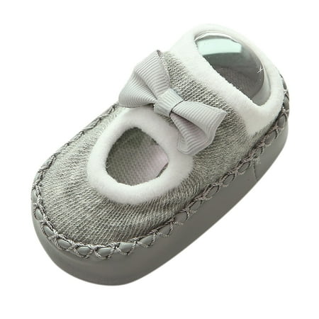 

Rovga Toddler Shoes For Kids Baby Boys Girls Cartoon Ears Floor Socks Non Slip Baby Step Shoes Socks