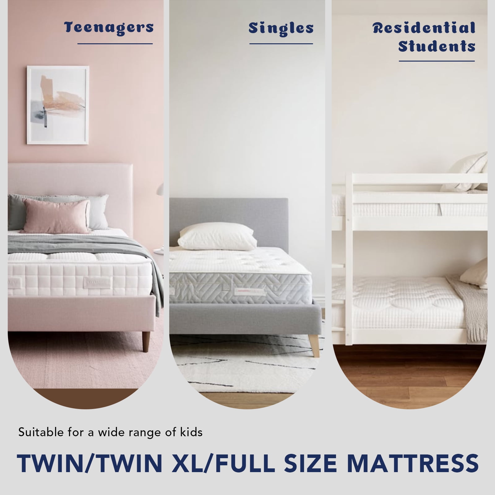 8 Inch Full Memory Foam Mattress , Medium Firm- CertiPUR-US Certified, Bed in a Box for Easy Setup, Pressure Relief & Breathable Bamboo Fiber Washable Cover