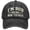 B, variant on 3D Embroidered Washed Baseball Cap, Vintage Cotton Funny Words Hat Trucker Hat for Men and Women