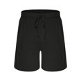 thumbnail image 3 of Chiccall Mens Running Shorts Lightweight Stretch Athletic Gym Shorts Elastic Waist Drawstring Sweatshorts with Pockets Black S, 3 of 5