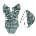 thumbnail image 1 of Teen Girls Swimsuit One Piece Bathing Suits Sleeveless Ruffle Bathing Suits For Girls XXL Girls Clothing, 1 of 4