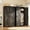 Dark Oak Wood, variant on VANACC 70" Large Armoire Wardrobe Closet with Hanging Rod, Farmhouse Clothing Storage Cabinet, Wooden Tall Bedroom Armoires, Distressed White