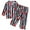 Black, variant on Odeerbi 1-8 Years Kids Boys Girls Satin Pajamas Notched Lapel Long Sleeve Shirt Pants Set Soft Loungewear Cute Print Sleepwear Two-piece Pajama Sets Kids Boys Girls Clothes
