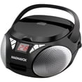 thumbnail image 1 of CD Boombox Magnavox MD6924 portátil con carga superior negra, 1 of 7