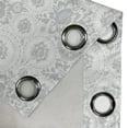thumbnail image 5 of Ambesonne Shabby Flora Grommet Curtain, Rose Petals Floret, 50" x 63", White, 5 of 6