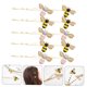 thumbnail image 5 of FUTUREORYY 10Ud Horquillas Metálicas Con De Abeja Para Accesorios De Mujer, 5 of 8